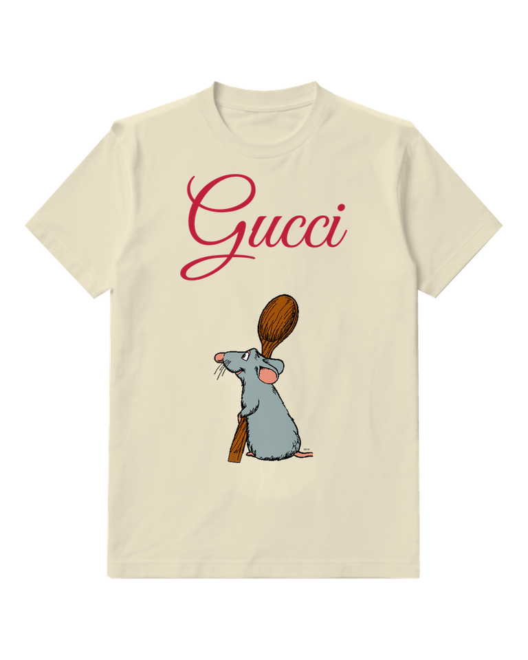 Ivory Wooden Spoon Rat Graphic T-Shirt - front product view