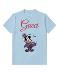 Sky Blue Vampire Cape Mouse Graphic T-Shirt - front product view