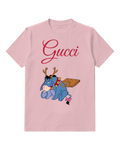 Blush Pink Reindeer Costume Donkey Graphic T-Shirt - front product view